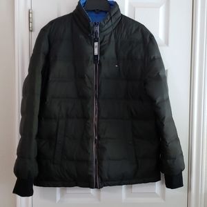NWT Tommy Hilfiger Men's Reversible Down Jacket